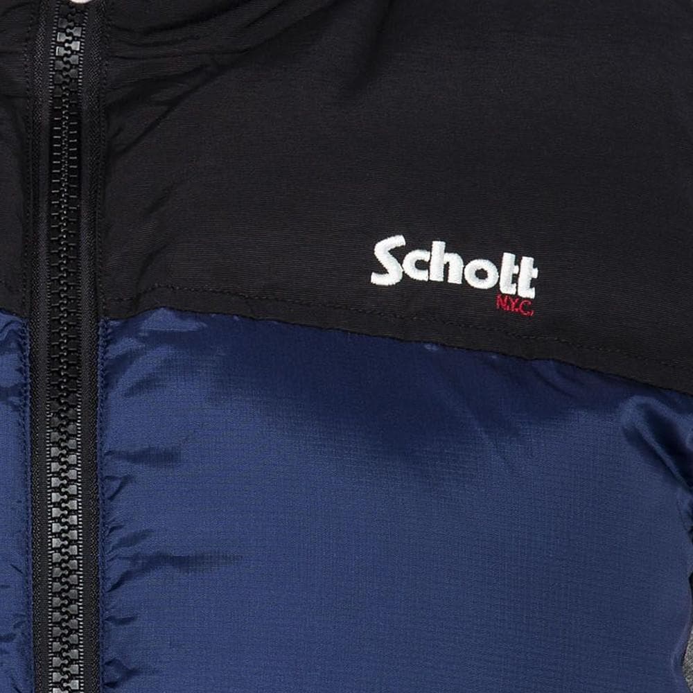 Doudoune sans manche Bleu Homme Schott UTAHV 2