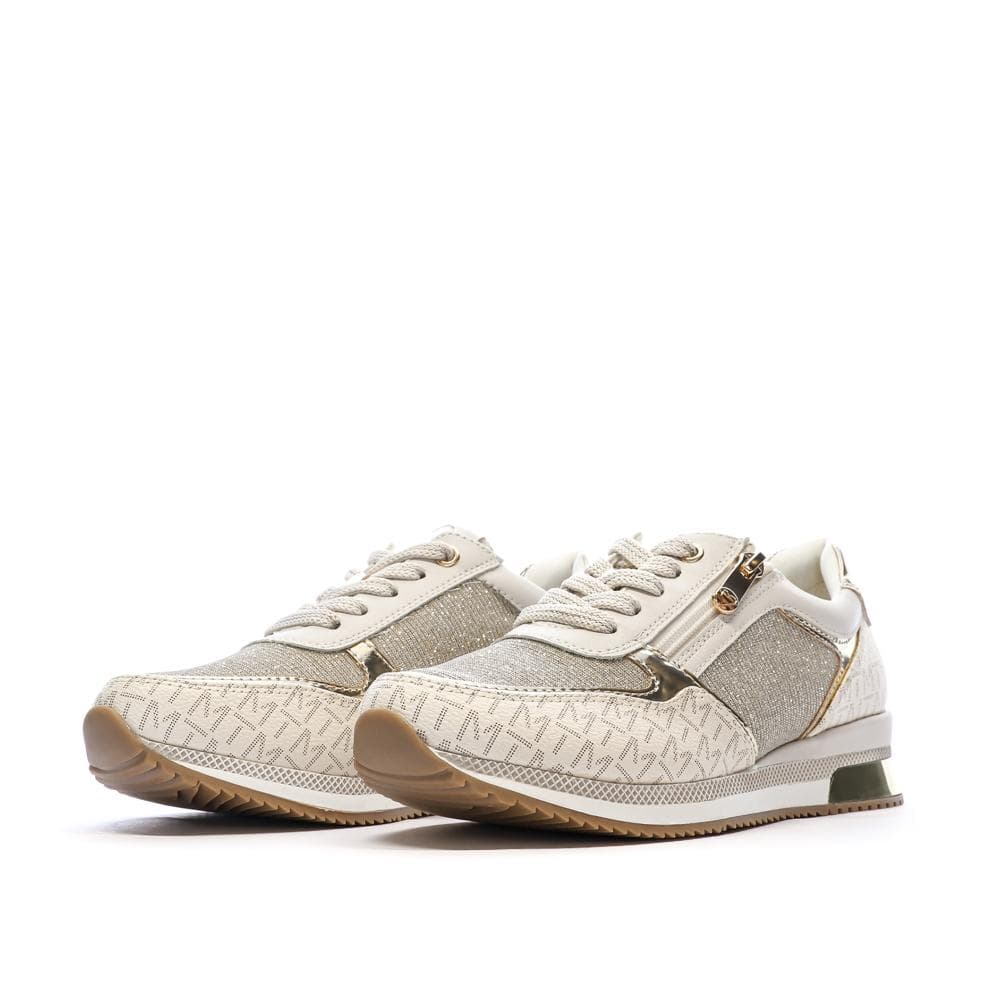 Baskets Doré Femme Marco Tozzi Cream Comb 6