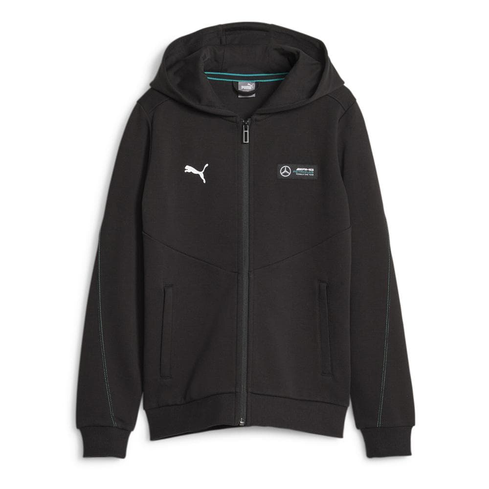 Sweat Noir Garçon Puma Hooded 1