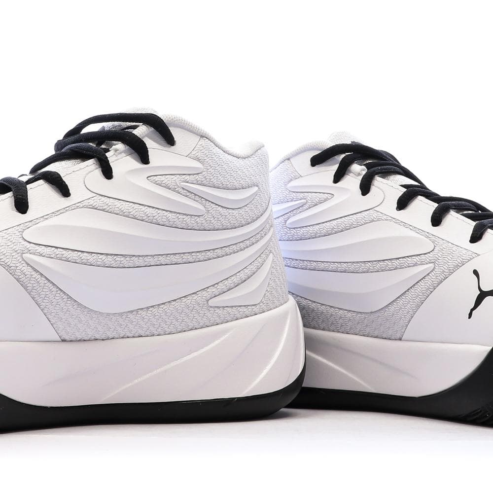 Chaussures de Basketball Grises/Blanches Homme Puma Court Pro 7