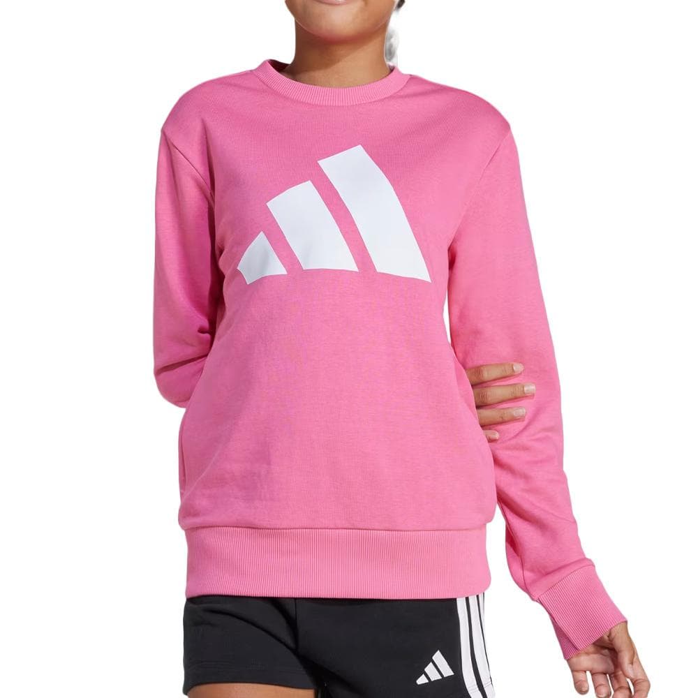 Sweat Rose Fille Adidas Jg Bl Ft Swt 1