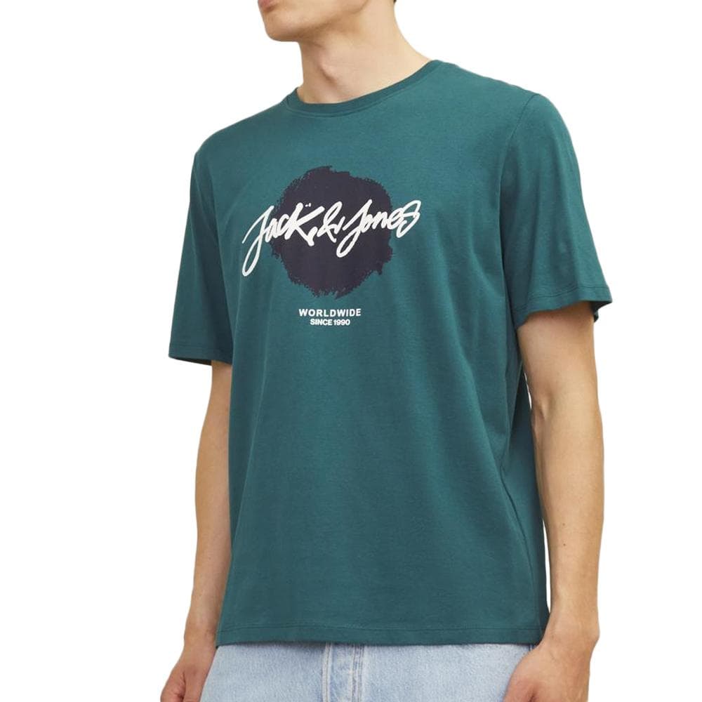 T-Shirt Bleu Homme Jack & Jones Whtiley 1