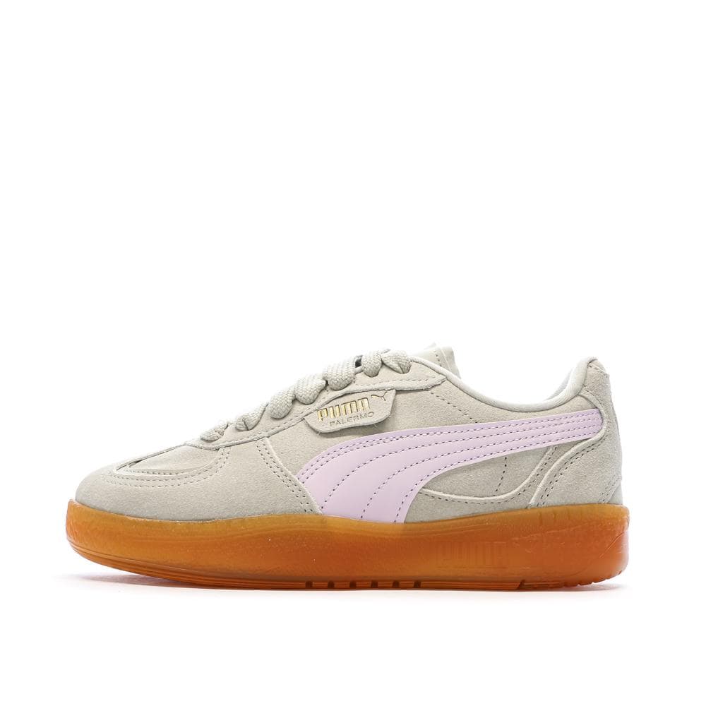 Baskets Beige/Mauve Femme Puma Palermo Moda Xtra 1