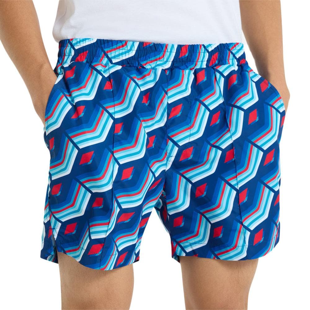 Short de Bain Bleu Homme Umbro Printed Quetzale 1