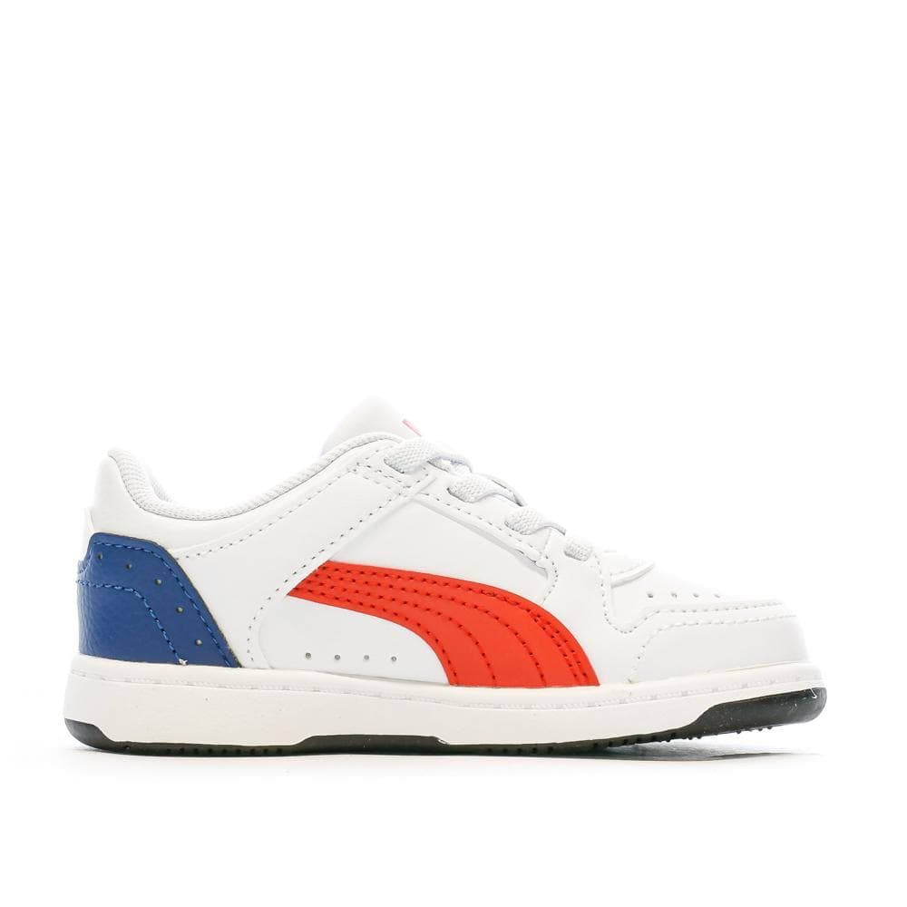 Baskets Bleu/Blanc/Rouge Garçon Puma Inf Reb 2