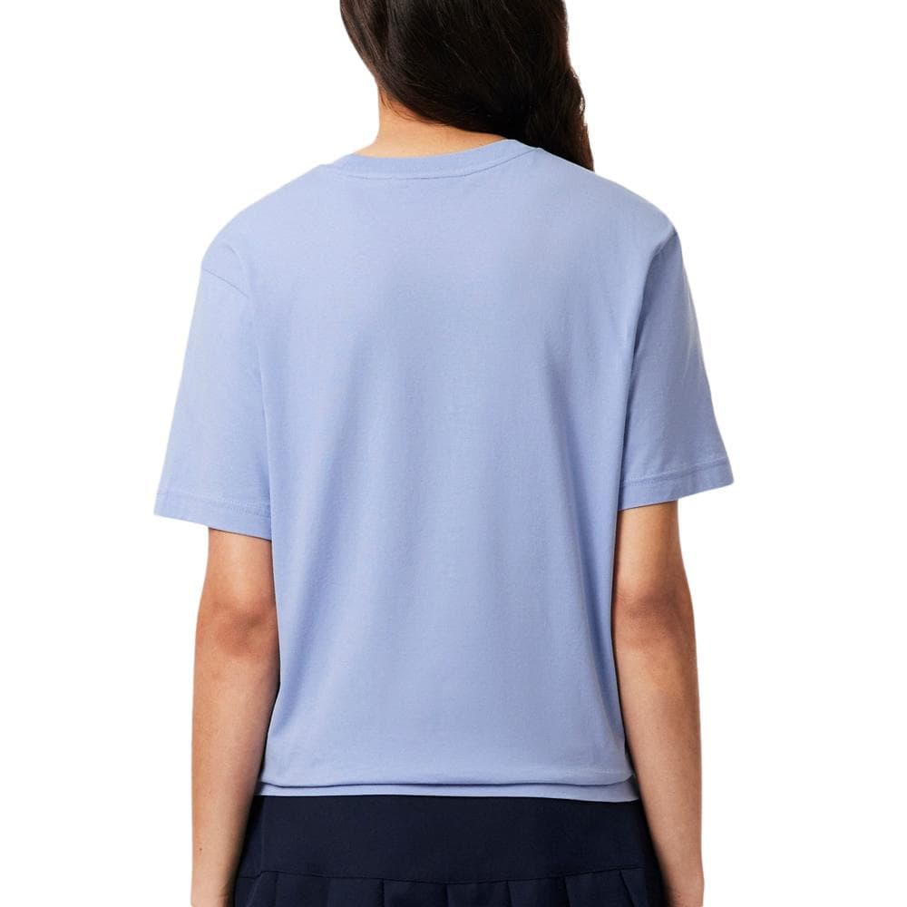 T-shirt Bleu Clair Femme Lacoste TF7215 2