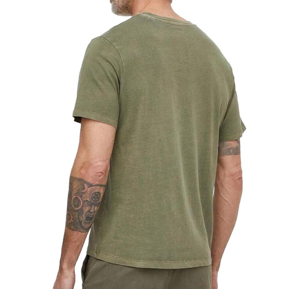T-shirt Kaki Homme Pepe jeans Jacko PM50866 2
