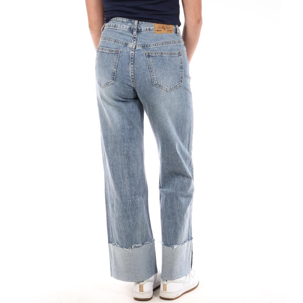 Jean Droit Bleu Clair Femme Monday Premium 692 2