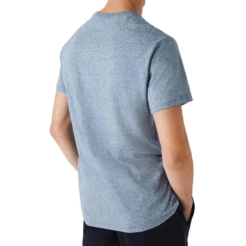 T-shirt Bleu Homme Lacoste TH6709-1GF 2