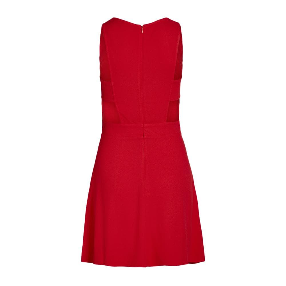 Robe Rouge Femme Vila Viliane 2