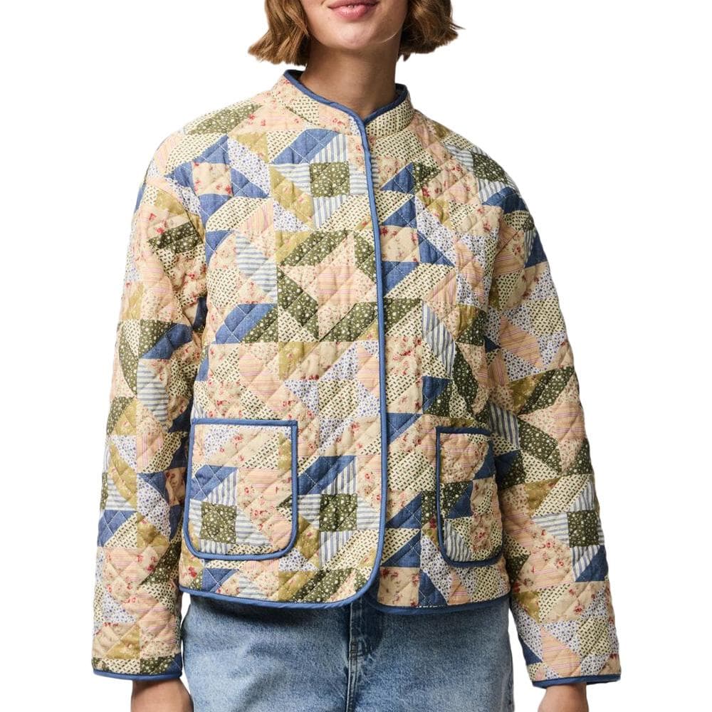 Veste Matelassée Multicolore Femme Pieces Ke 1
