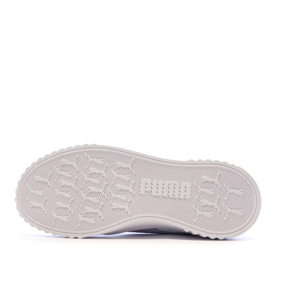 Baskets Blanches/Grises Fille Puma Carina 3.0 5