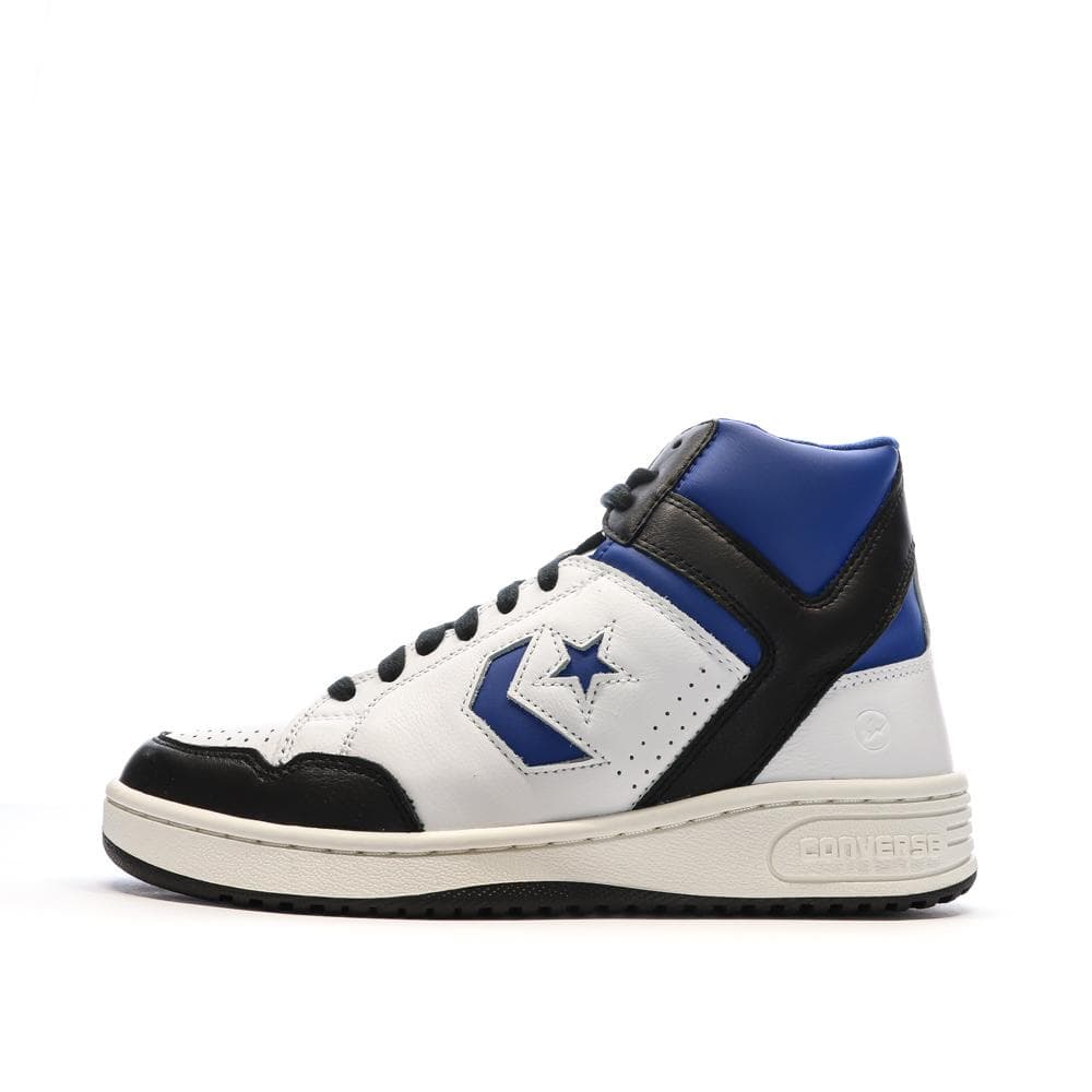 Baskets Blanches/Noires/Bleu Homme Converse Weapon 1