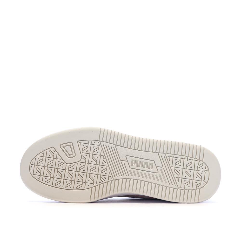 Baskets Blanc/Rose Femme Puma Caven 2.0 Lux Sd 5