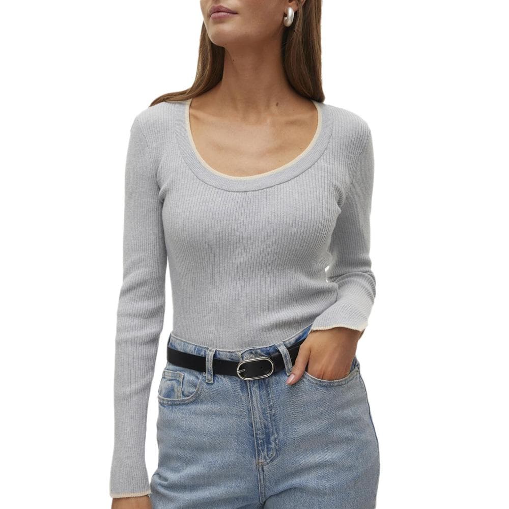 Pull Gris Femme Vero Moda Joan 1