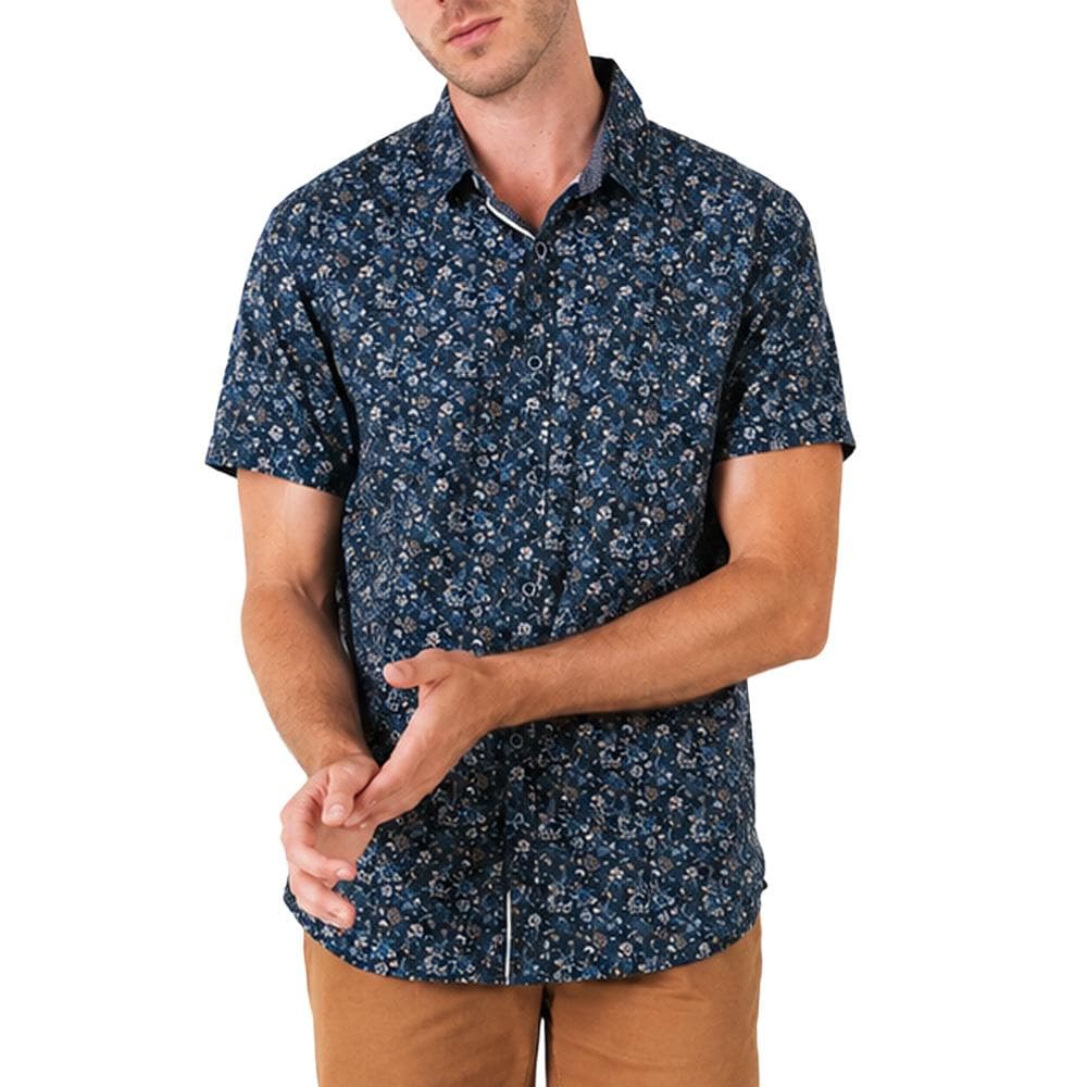 Chemise Marine Homme RMS26 Allover 1