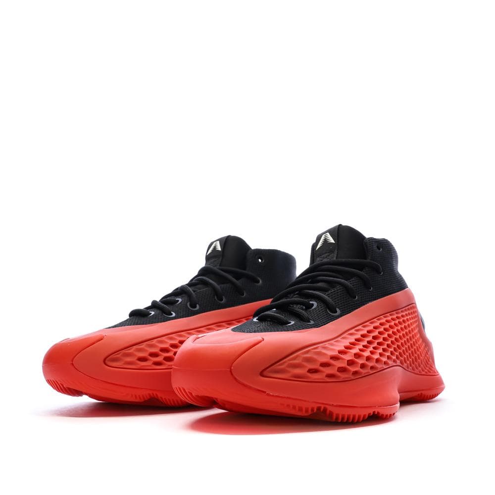 Chaussures de Basketball Rouge/Noir Homme Adidas Anthony Edwards 6