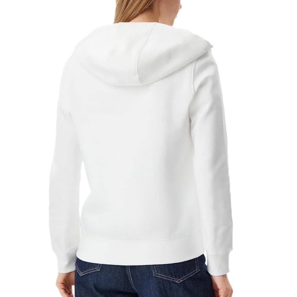 Sweat Zippée Blanche Femme Tommy Hilfiger Flag T-black 2