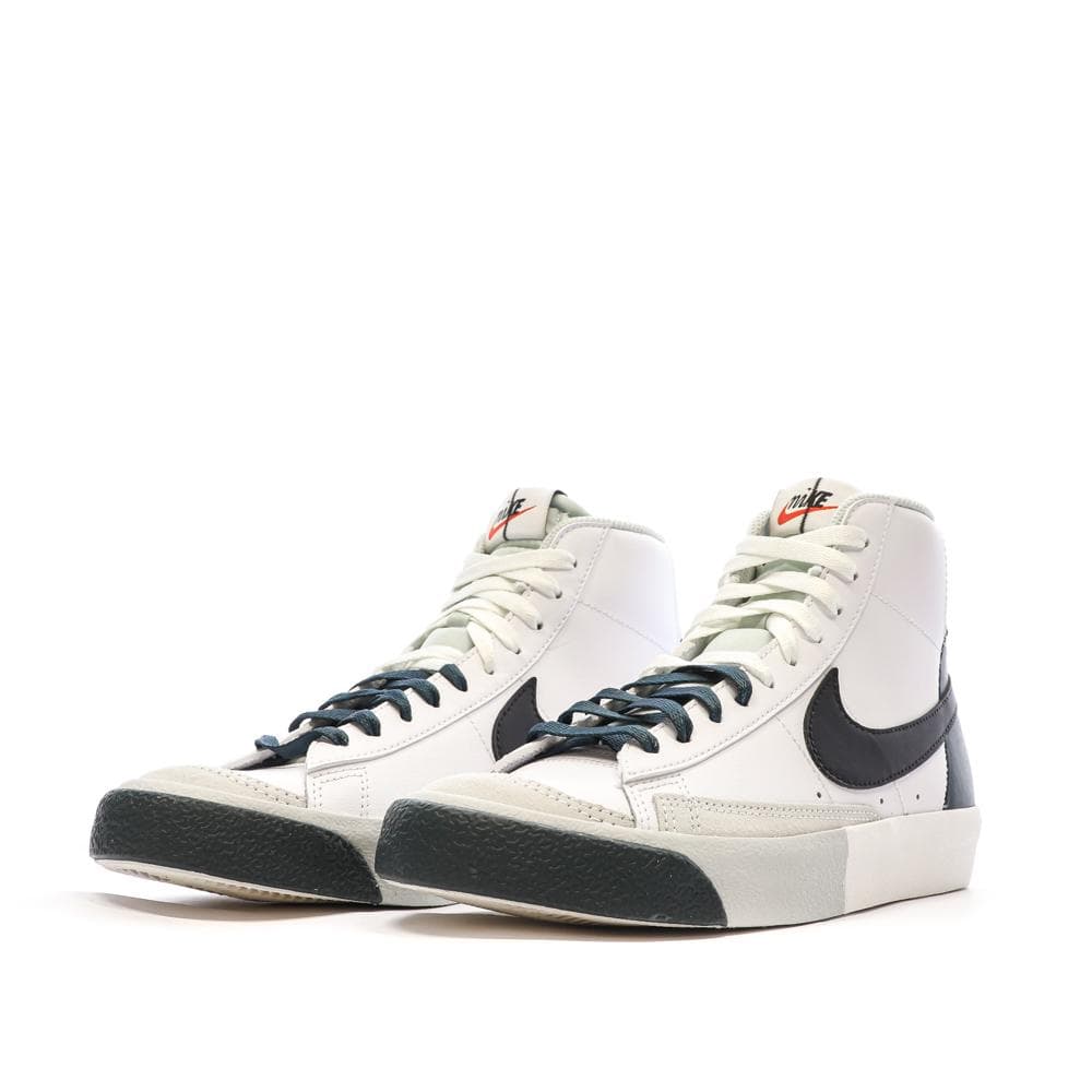 Baskets Blanches/Bleu Garçon Nike Blazer Mid '77 6