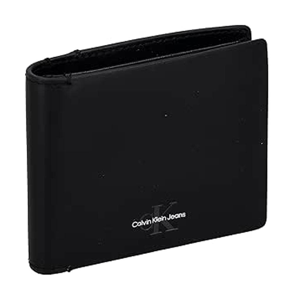 Portefeuille Noir Homme Calvin Klein Jeans Monogram 1