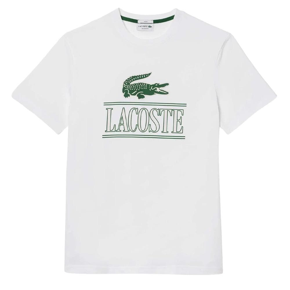 T-shirt Blanc Mixte Lacoste TH1218 1