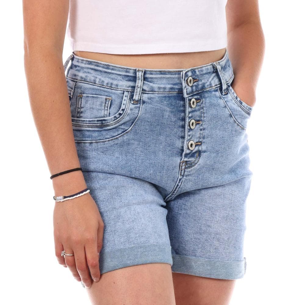 Short Bleu Femme Monday Premium Long Medium 1