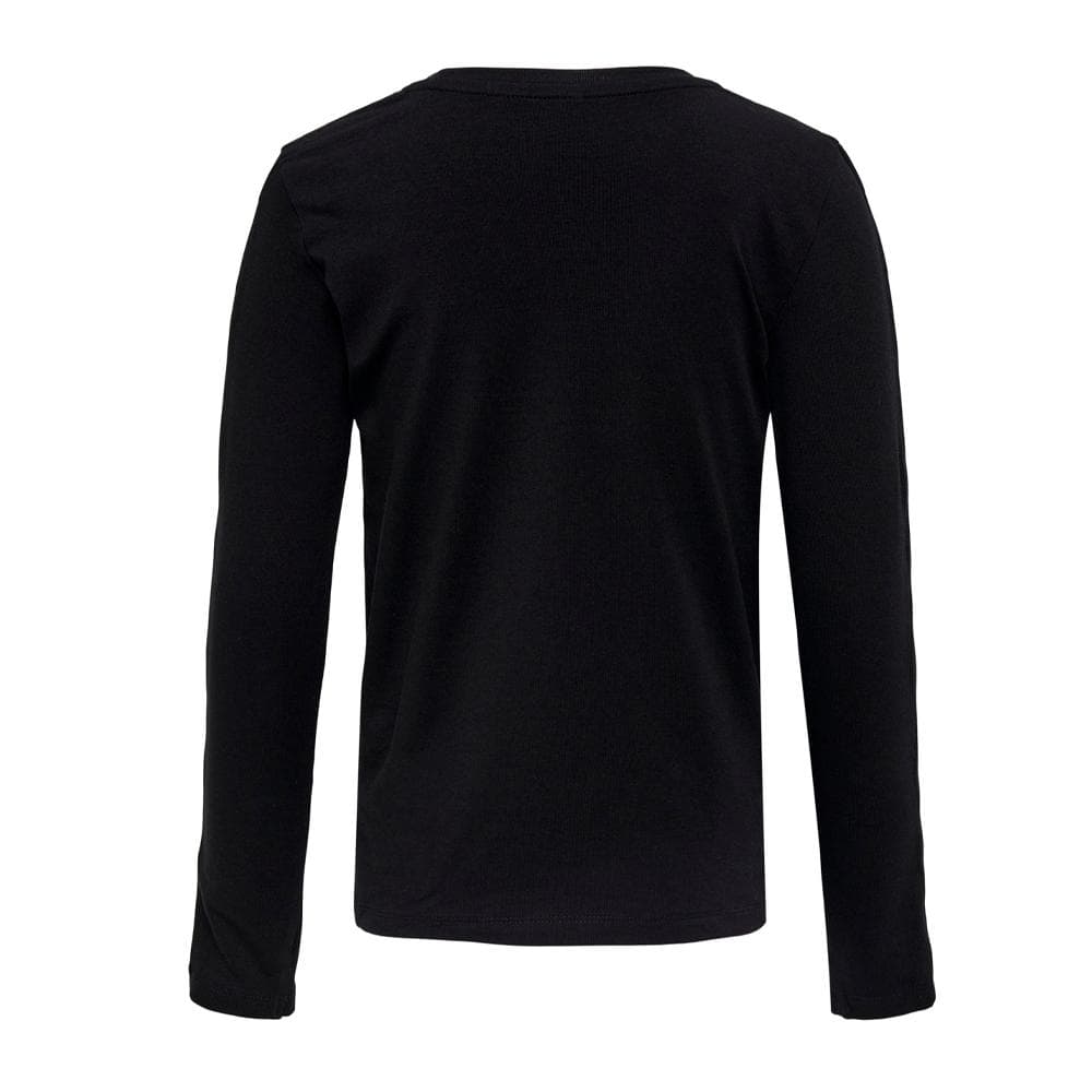 T-Shirt Noir Fille Kids ONLY Kognina Box 2