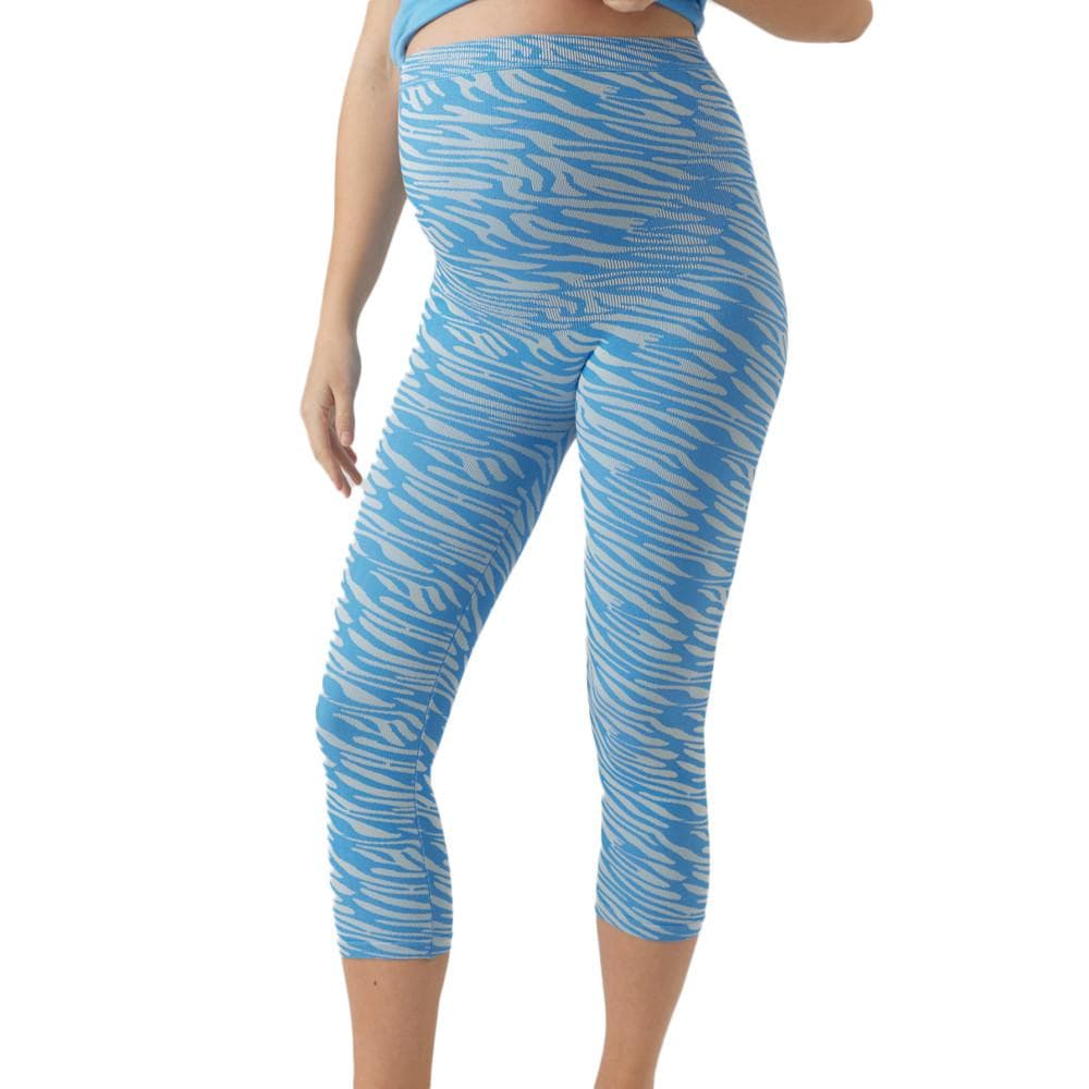 Legging Bleu Femme Mamalicious Nava 1