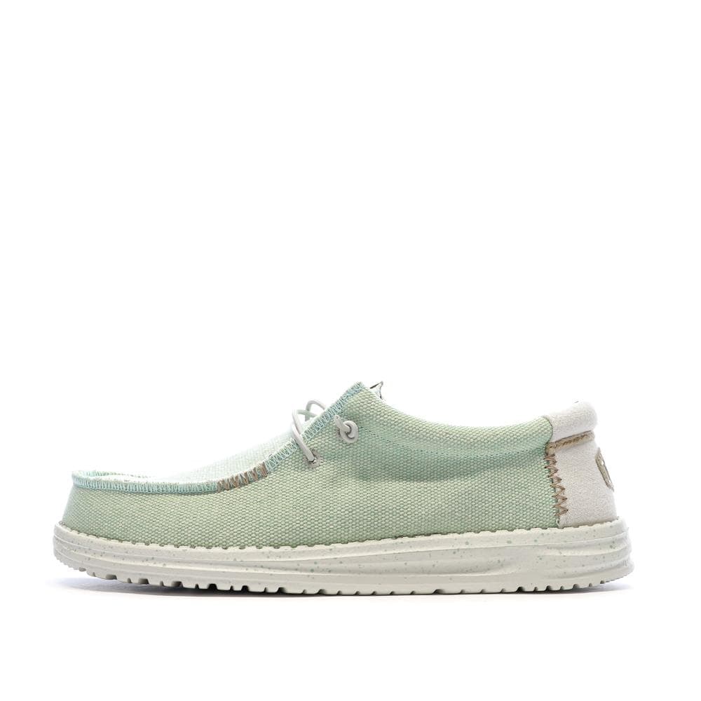 Chaussures Vert/Blanc Homme Hey Dude Stone 1