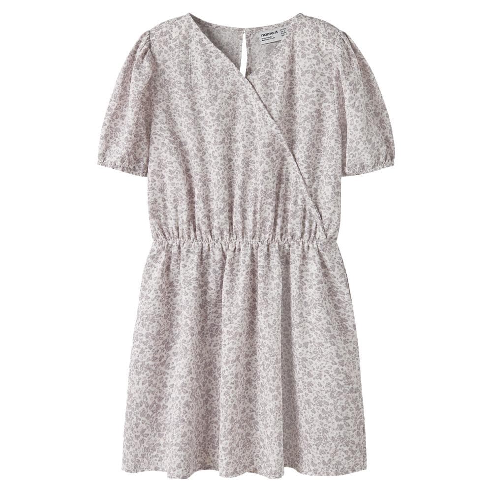 Robe Blanc/Violet Fille Name it fany 1