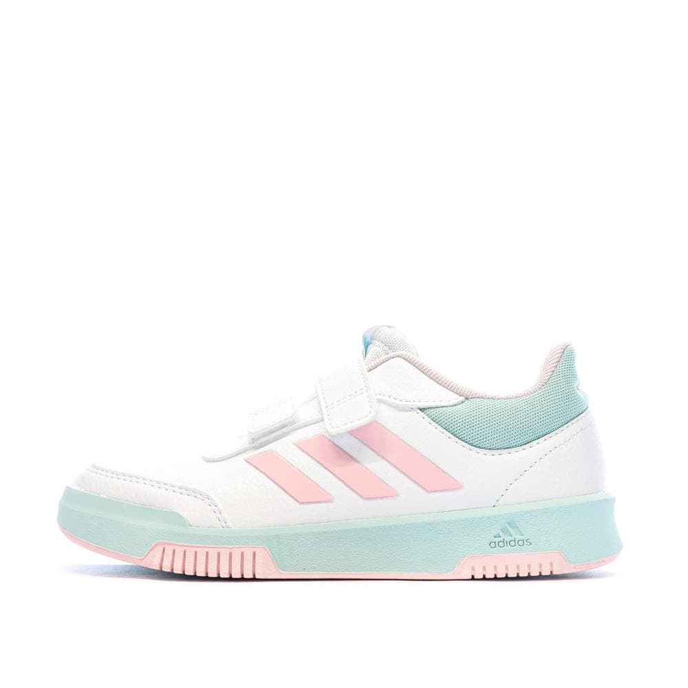 Baskets Blanche/Rose Fille Adidas Tensaur Sport 2.0 1