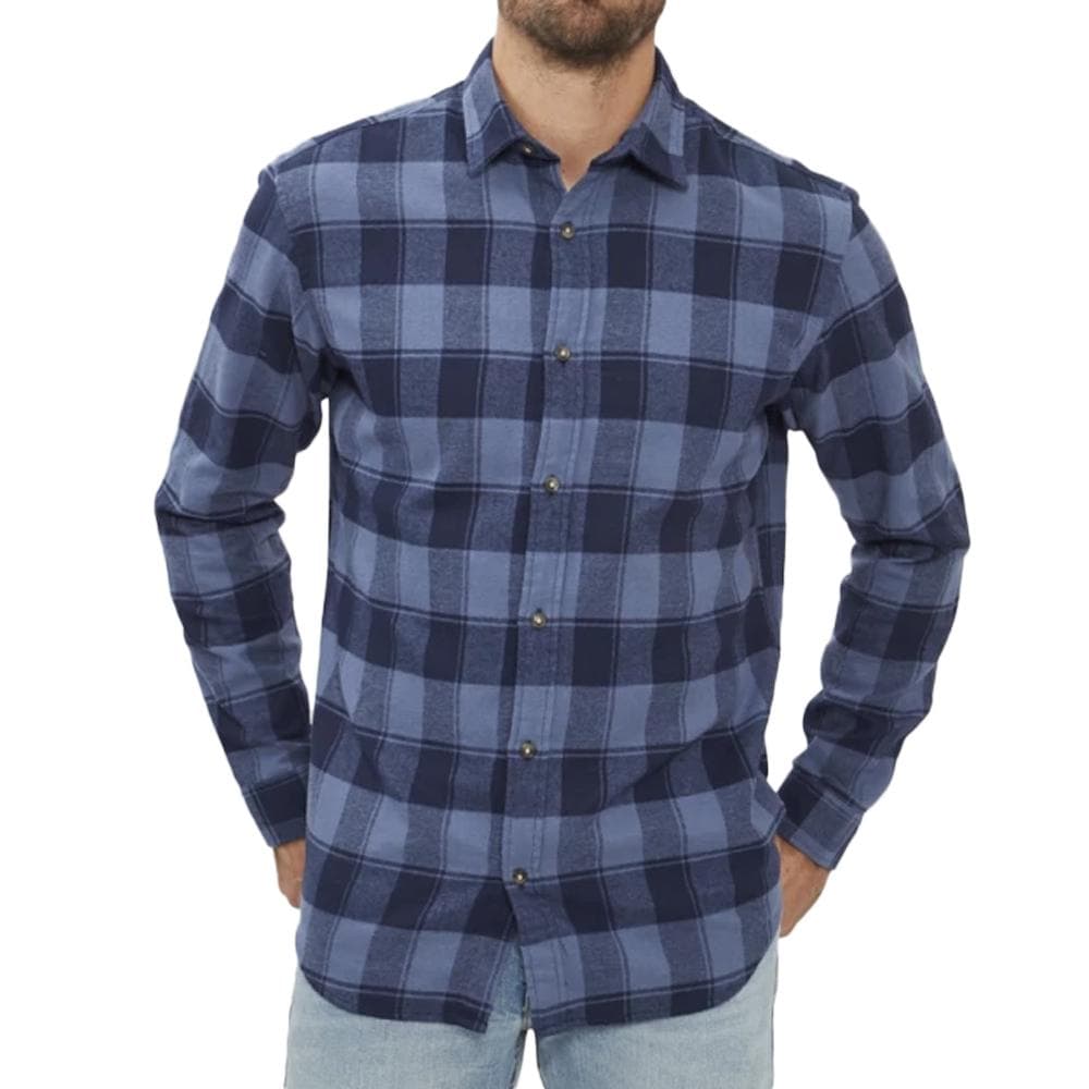 Chemise Manches Longues Noir/Bleu Homme Jack & Jones Fall Buffalo 1