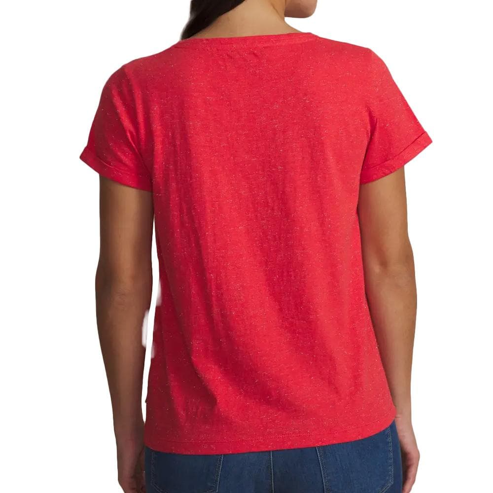 T-shirt Rouge Femme TBS ADINATEE 29418 2