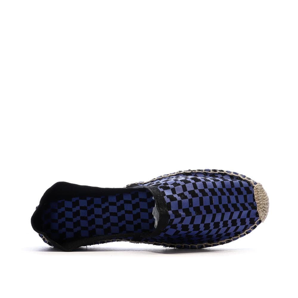 Espadrilles Damier Bleu/Noir Homme Ushuaia Dimitri 4