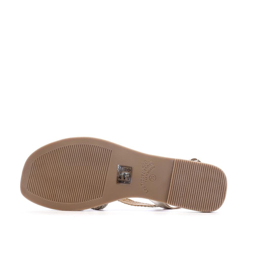 Sandales Dorées Femme Les Tropéziennes Chomy 5