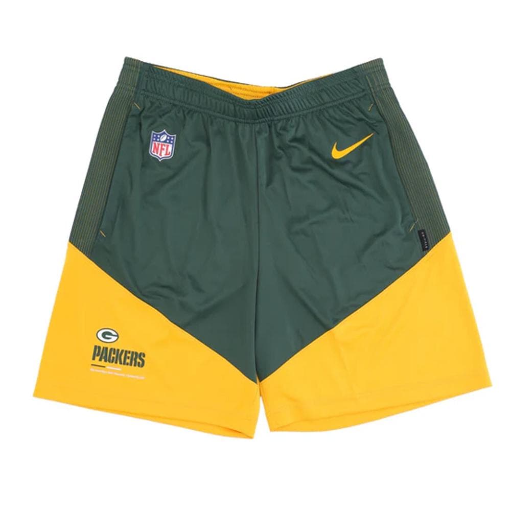 Green Bay Packers Short Jaune/Vert Homme Nike 11UW 1
