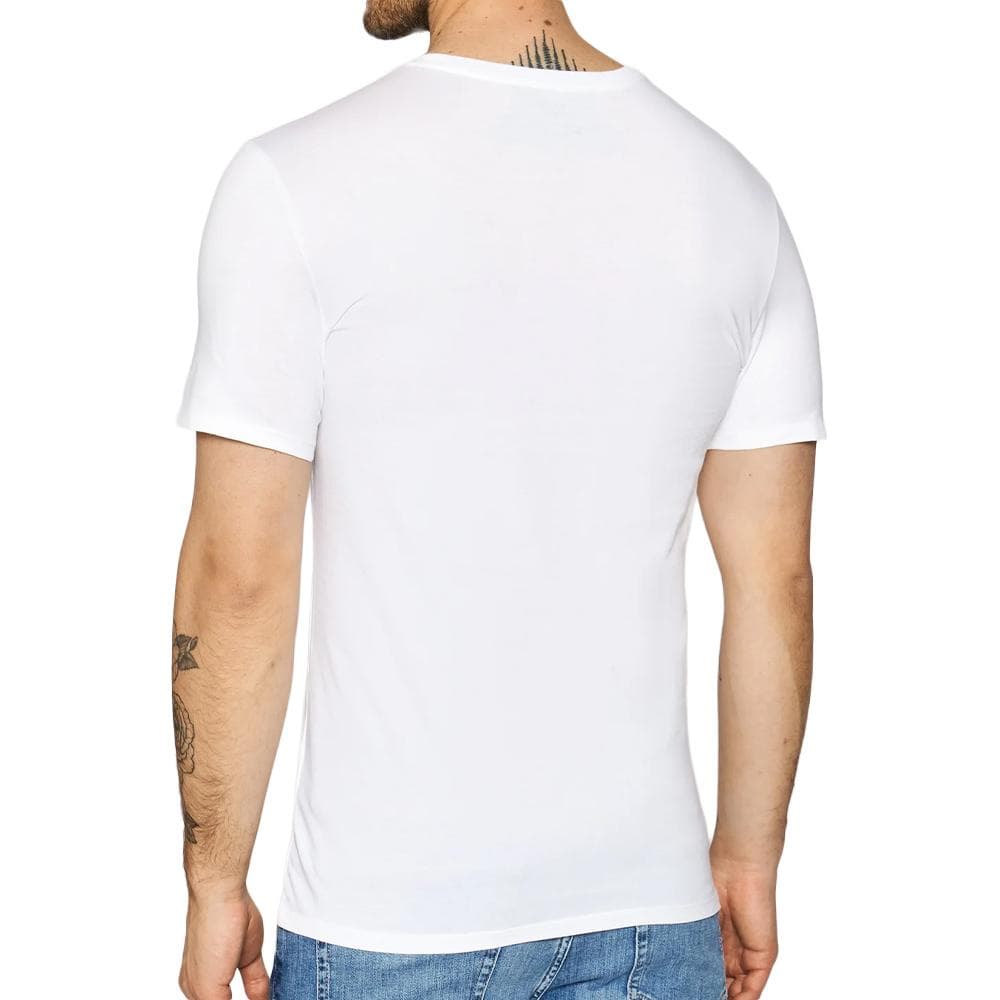 x3 T-shirt Blanc Homme Lacoste TH3321 2