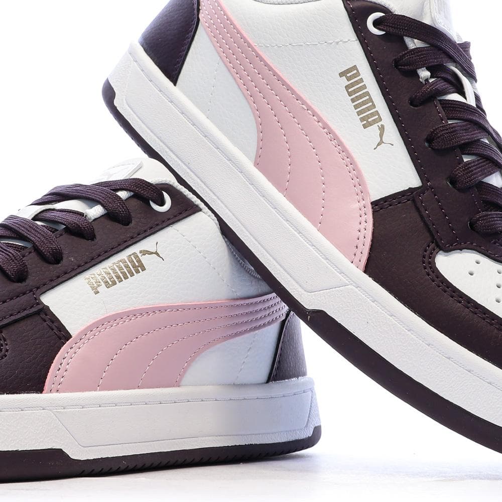 Baskets Blanc/Noir/Roses Femme Puma Caven 2.0 7