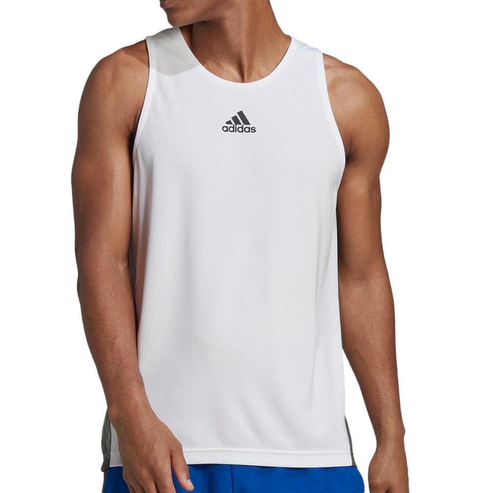 Débardeur Blanc Homme Adidas HN8511 1