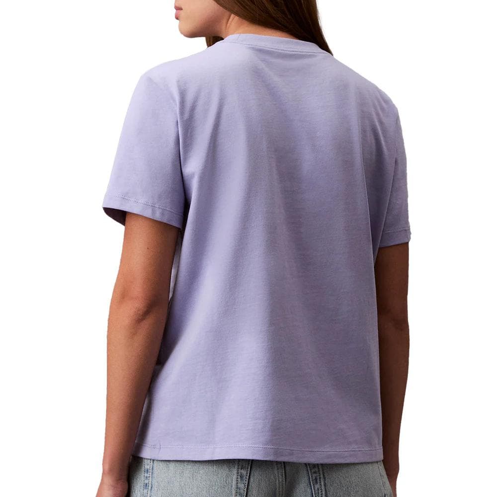 T-Shirt Mauve Femme Calvin Klein Jeans Hero 2
