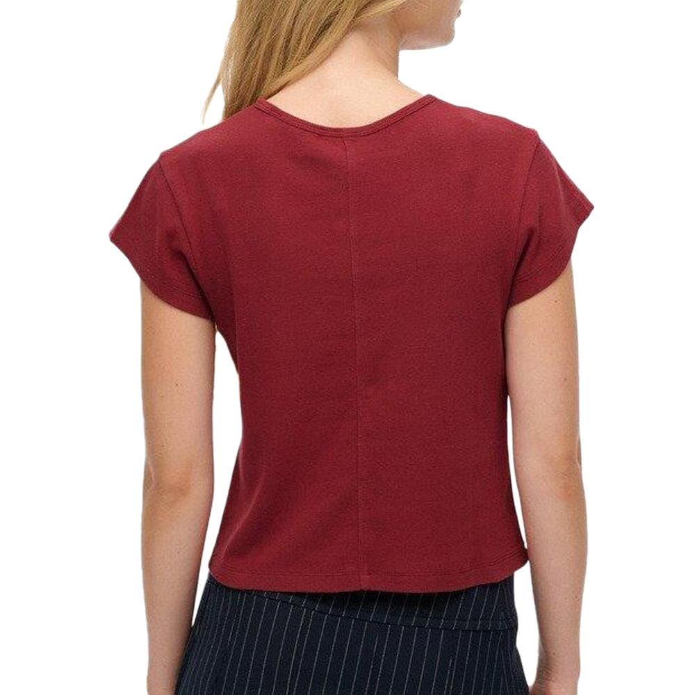 T-shirt Rouge Femme Superdry Athletic Essential 3