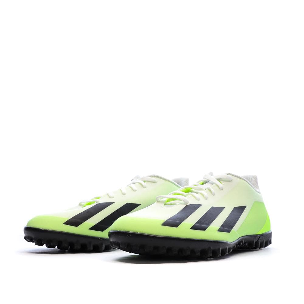 Chaussures de football Blanches/Jaunes/Noires Homme Adidas X Crazyfast 6
