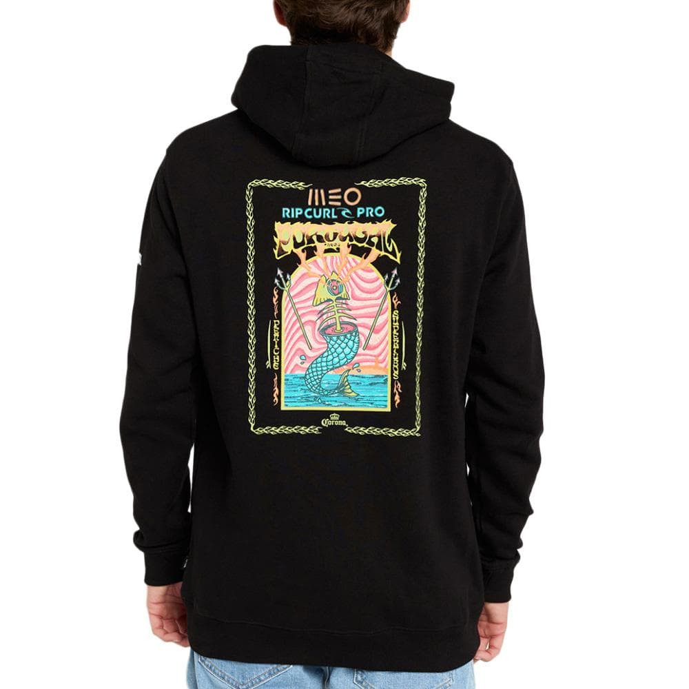 Sweat à Capuche Noir Homme Rip Curl Meo Rip Curl Pro 2