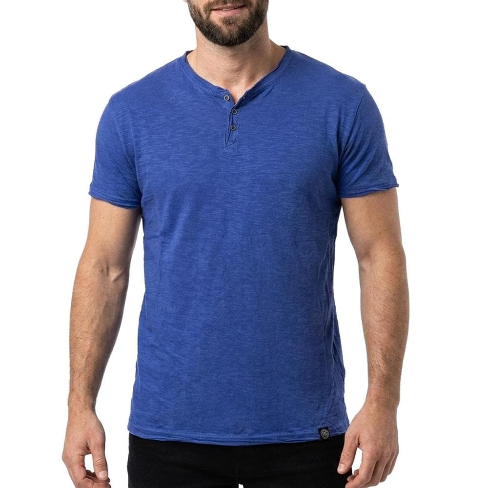 T-shirt Bleu Royale Homme Paname Brothers TAZIO 1