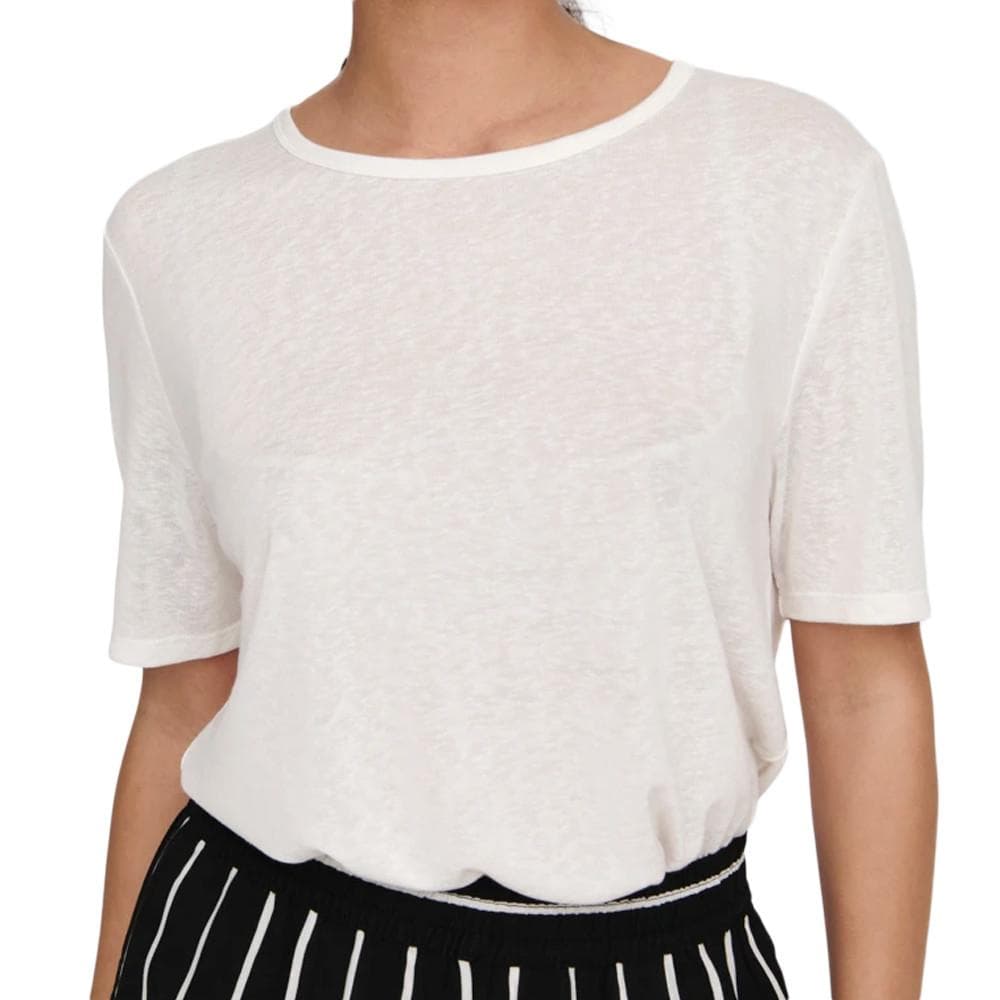 T-shirt Blanc Femme JDY Faustina 1