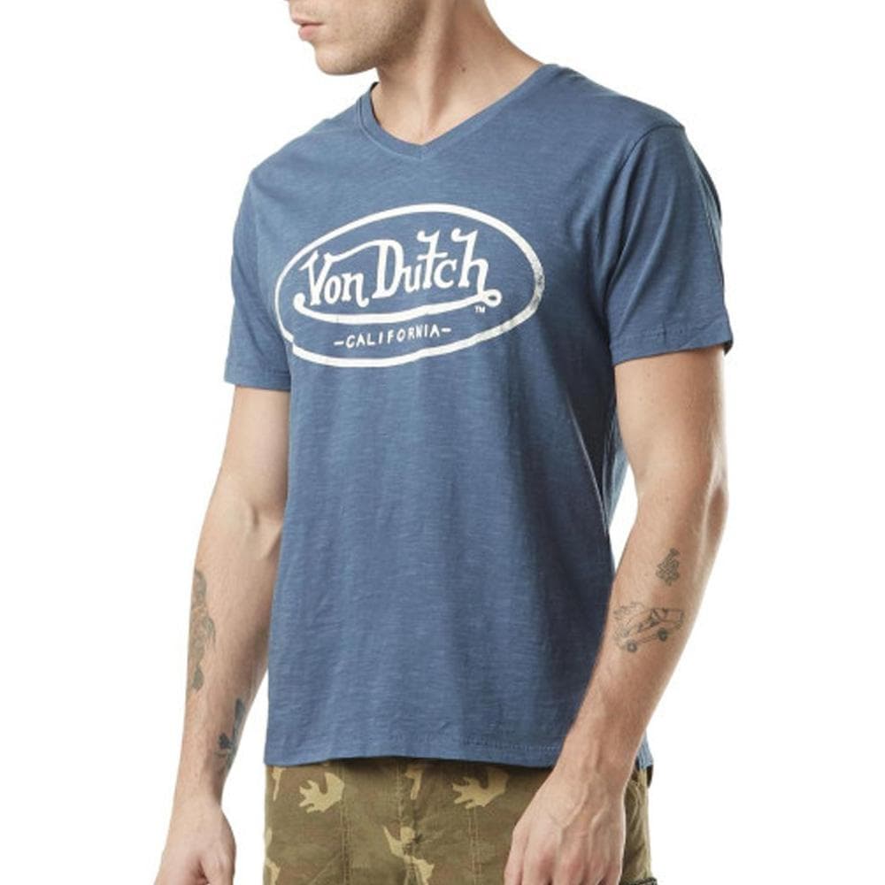 T-shirt Marine Homme Von Dutch TYRON 1