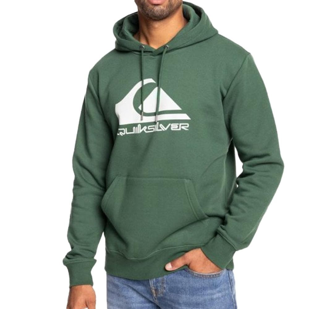 Sweat Vert Homme Quiksilver Biglogohood 1