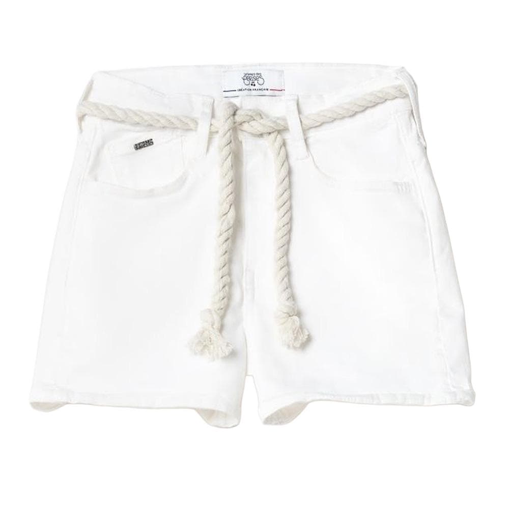 Short Blanc Fille Le Temps Des Cerises Tiko 1