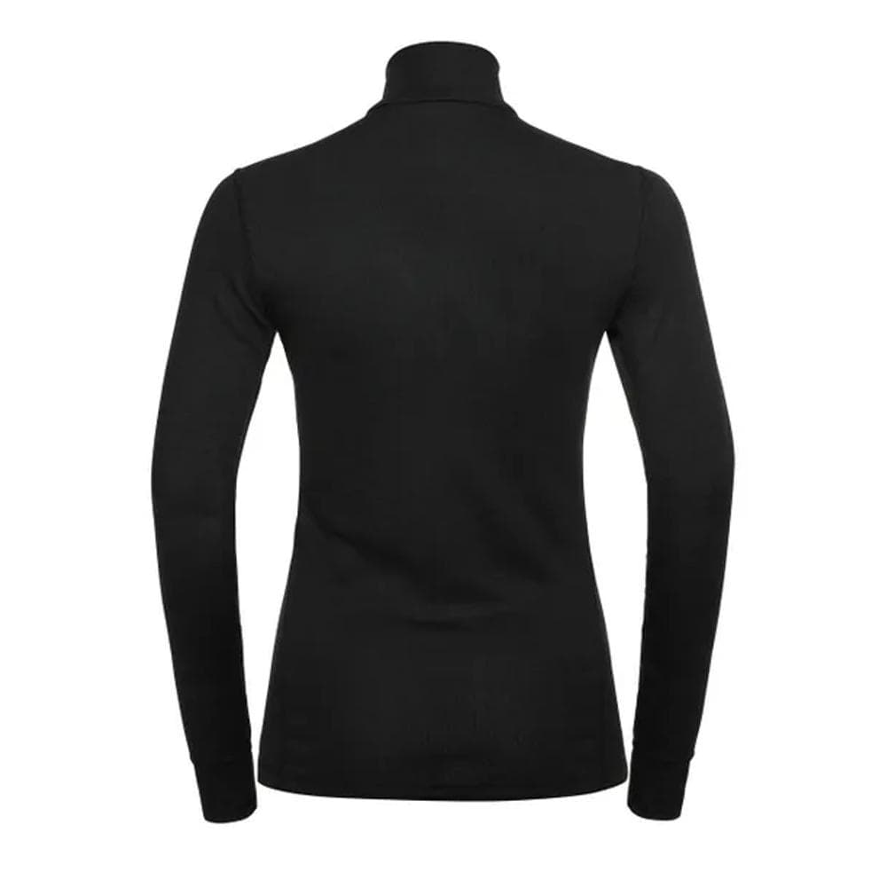 T-shirt Thermique manches longues Noir 1/2 ZIP Femme Odlo ACTIVE WARM ECO 2