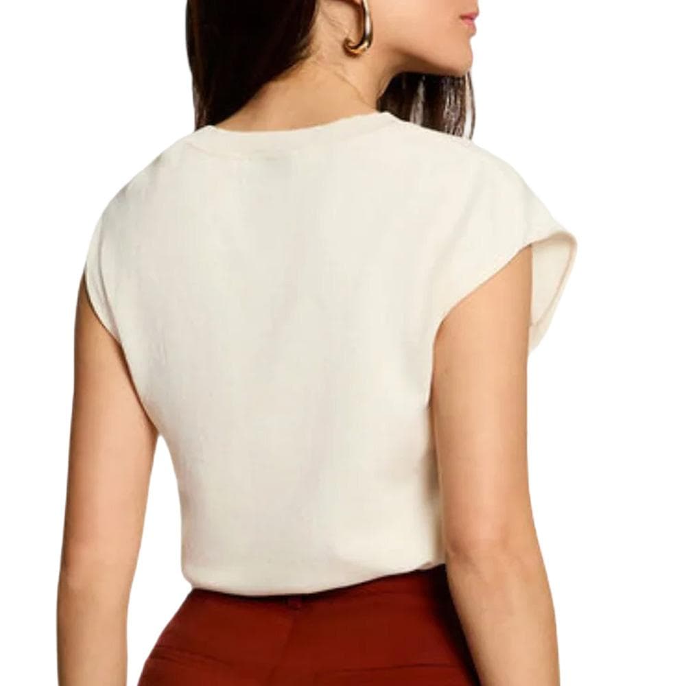 Top Ecru Femme Morgan MCHOCO 2